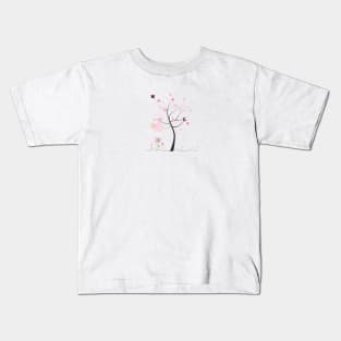 Baby shower greeting card. Baby girl Kids T-Shirt